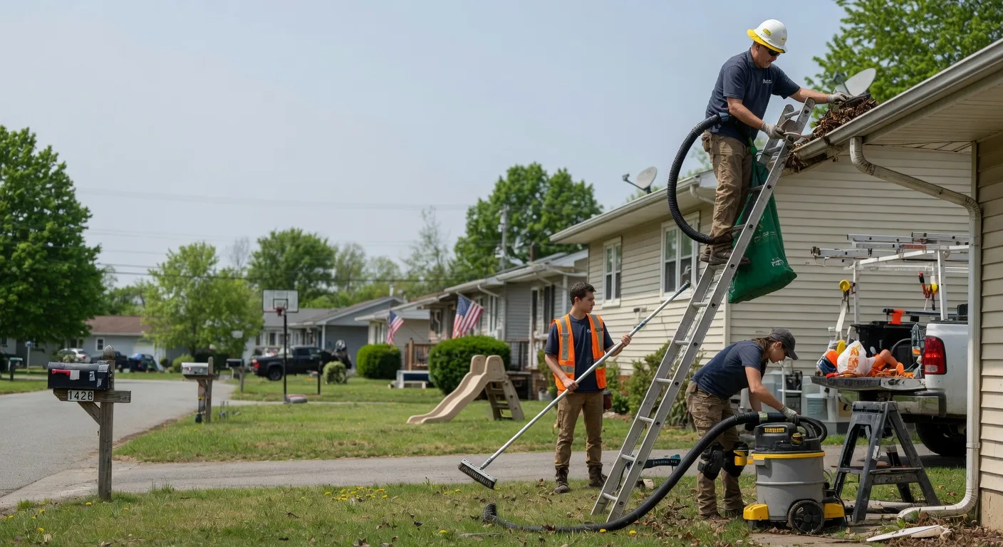 Gutter Installation in West Frankfort, IL near me